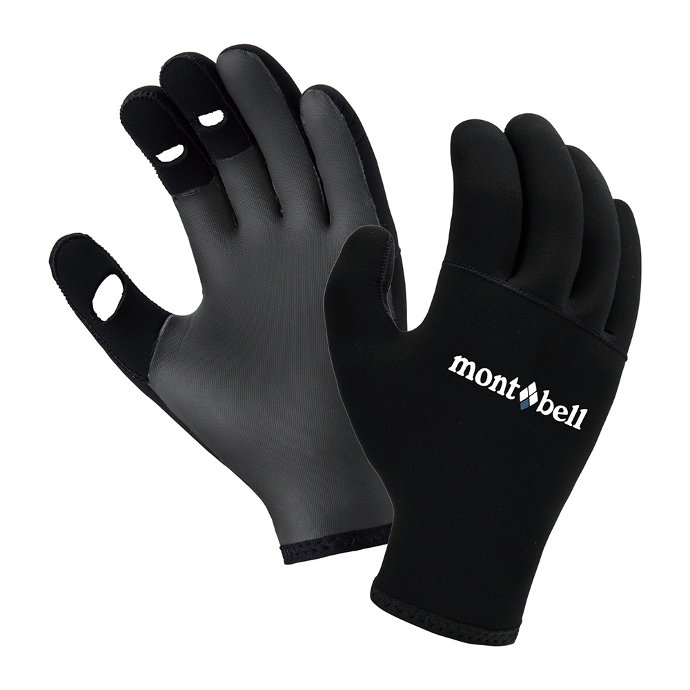 モンベル montbell ネオプレン スリーフィンガーレス フィッシンググローブ